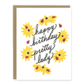Kindred Letterpress - Ladybug Birthday Card | Letterpress Birthday Card