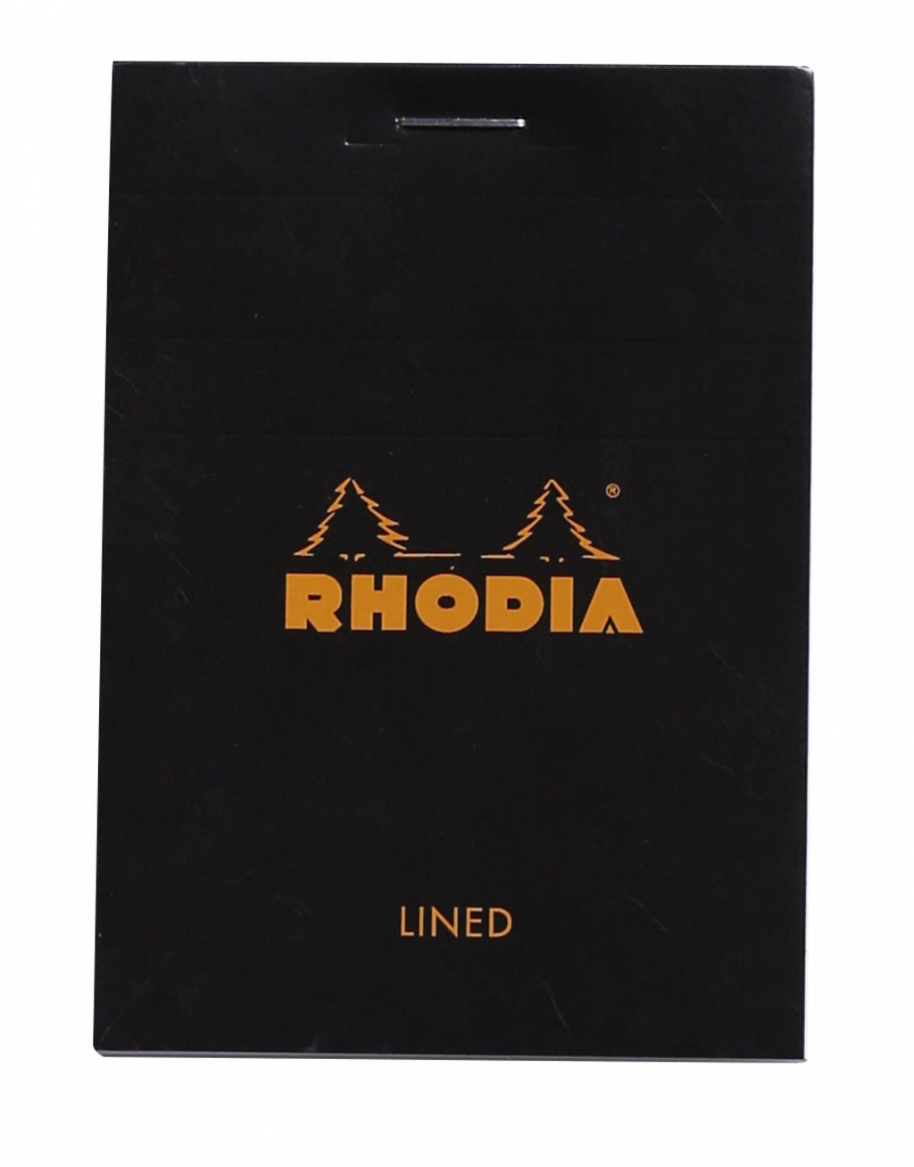 Rhodia Classic Notepad 6 x 8.25: Orange LINED w/ MARGIN / 6" x 8.25"