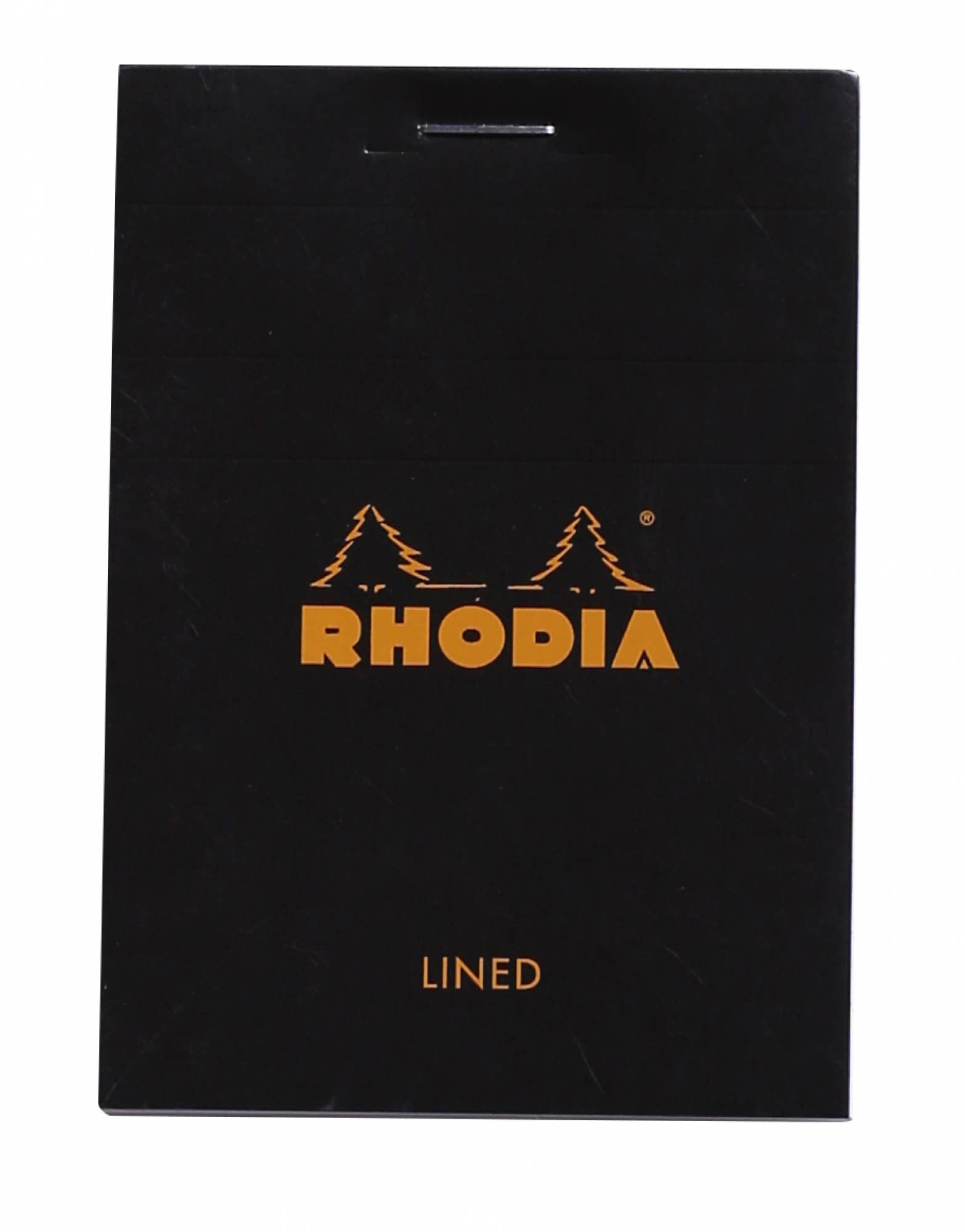 Rhodia Classic Notepad 6 x 8.25: Orange LINED w/ MARGIN / 6" x 8.25"