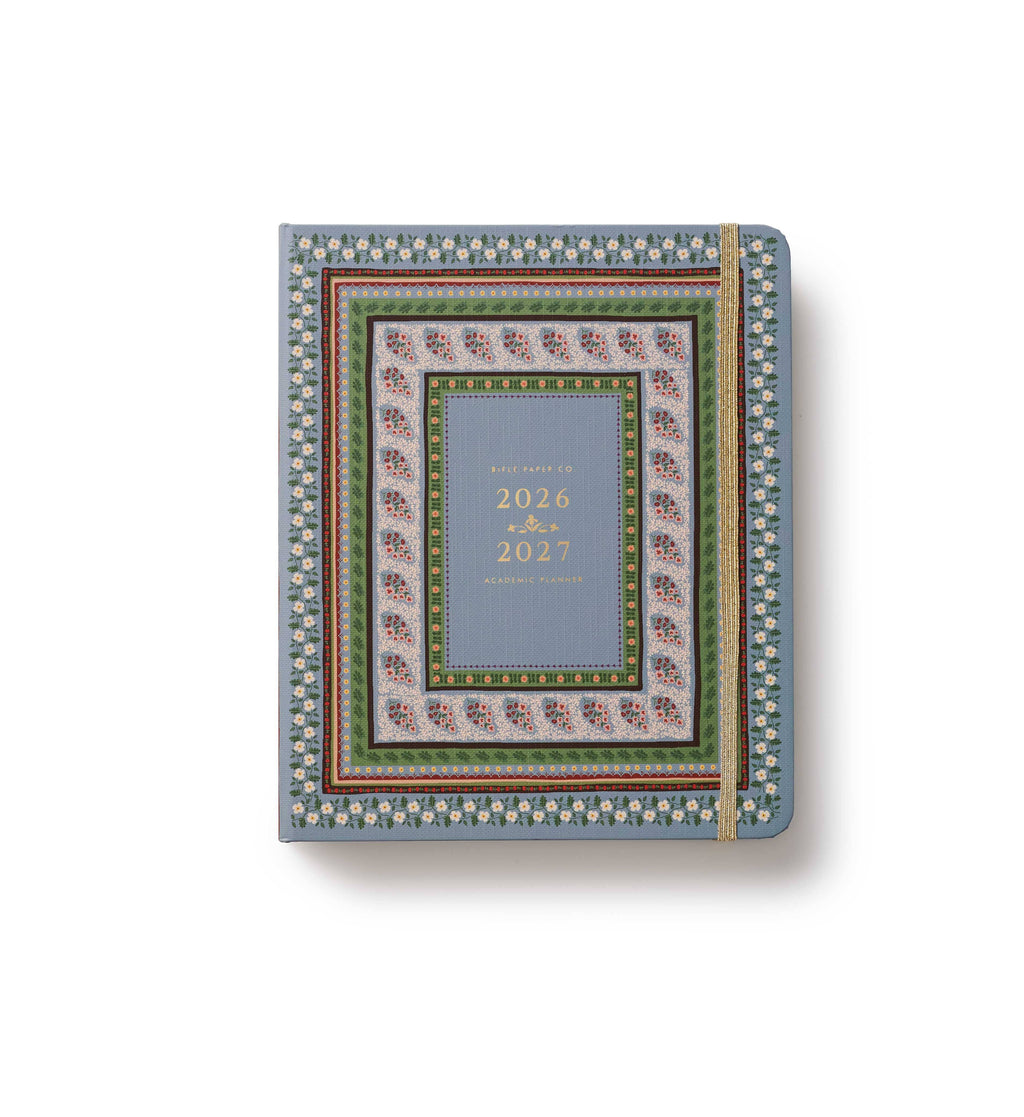 Rifle Paper Co. - 2027 Paisley 17-Month Academic Covered Spiral Planner