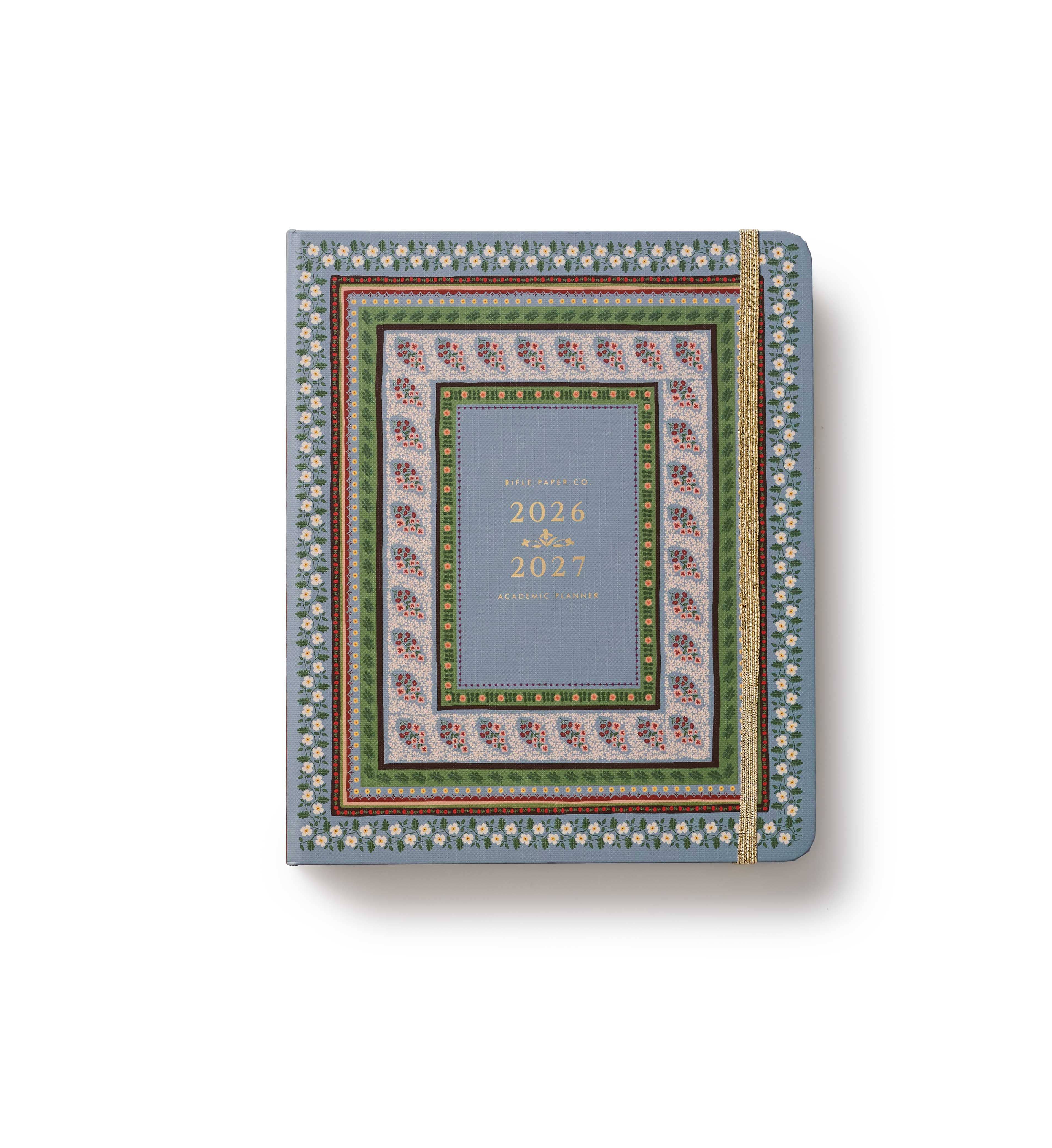 Rifle Paper Co. - 2027 Paisley 17-Month Academic Covered Spiral Planner