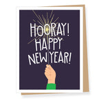 Apartment 2 Cards - Hooray Sparkler, New Year Holiday Card