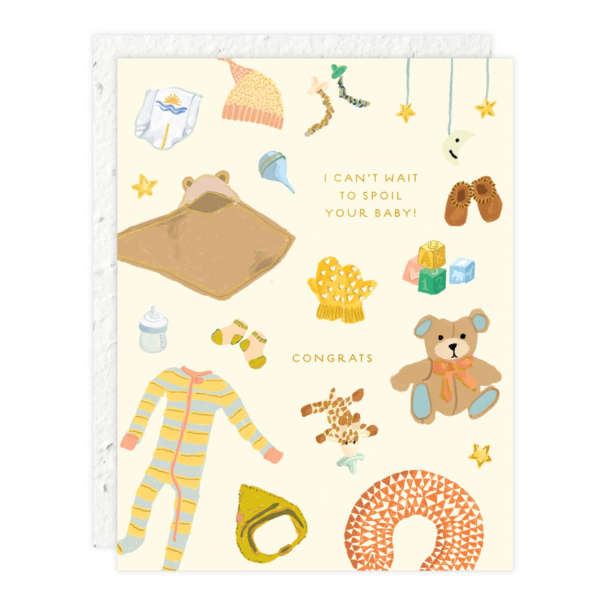 Seedlings - Spoiled Baby - Baby Card