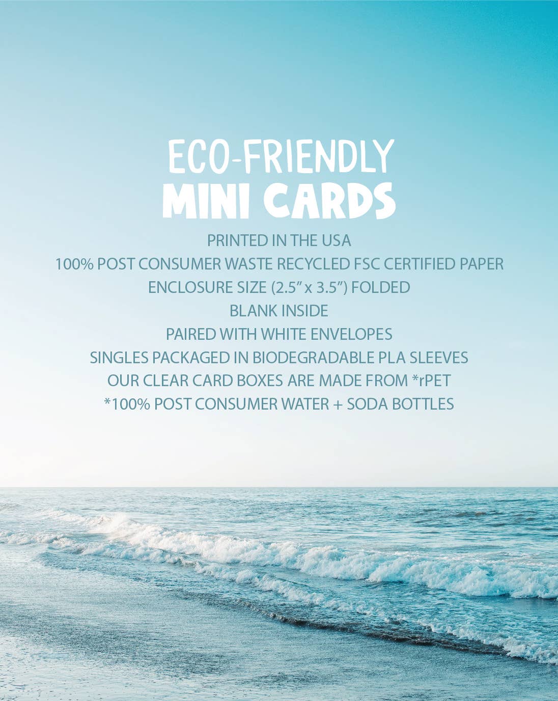 Modern Printed Matter - Snail Mail Enclosure - Box of 8