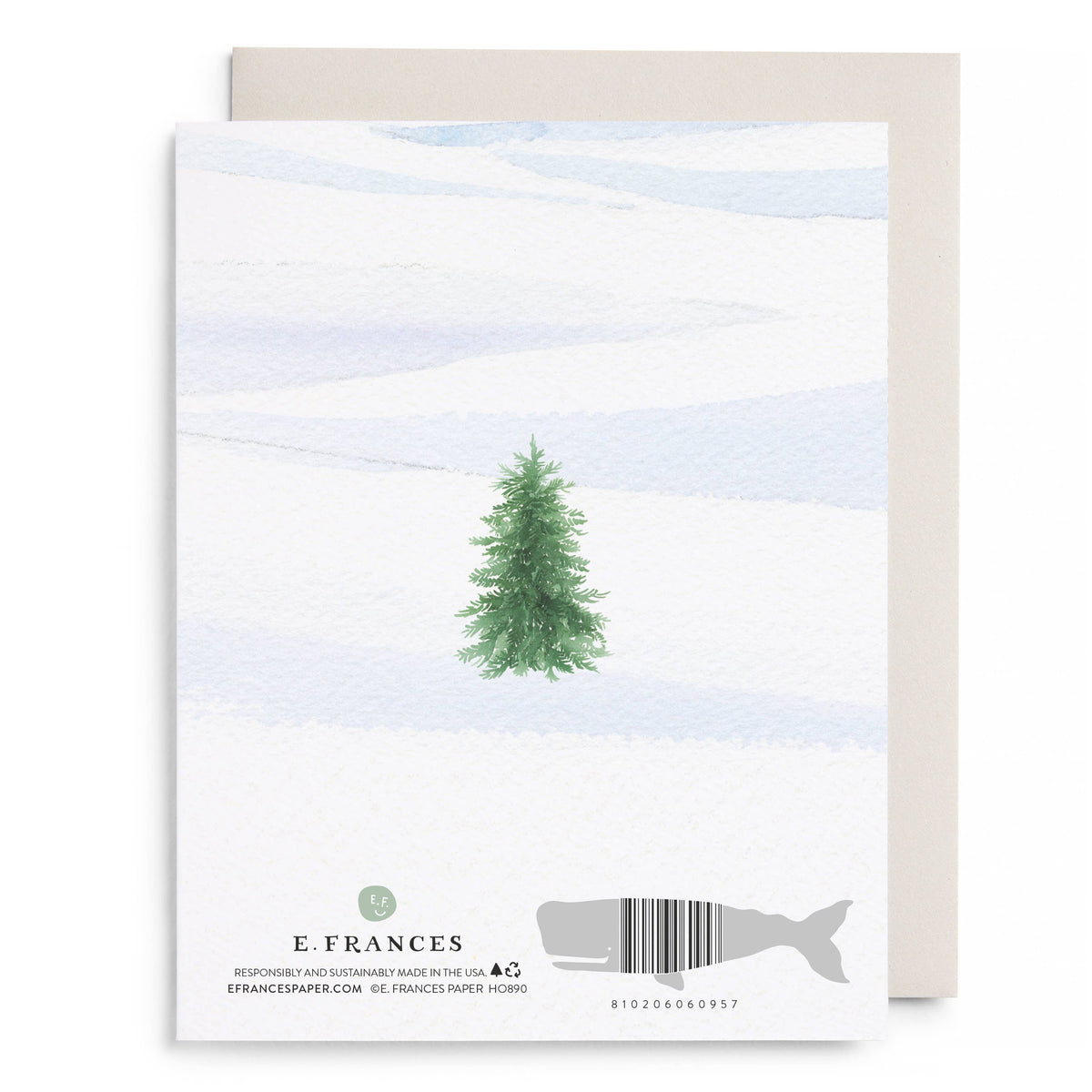 E. Frances Paper - Holiday Barn Christmas Boxed Card Set, Set of 6