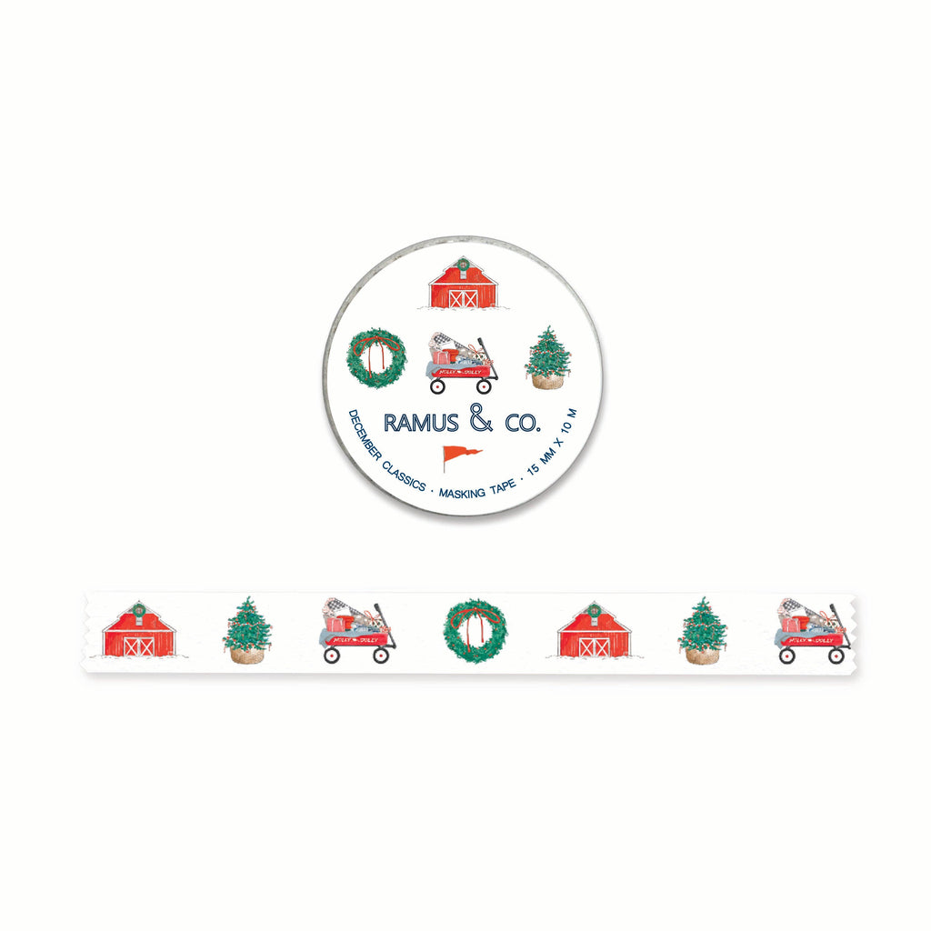 Ramus & Co. - December Classics Masking Tape