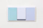 HITOTOKI by KING JIM - EMILy Sticky note: Blue