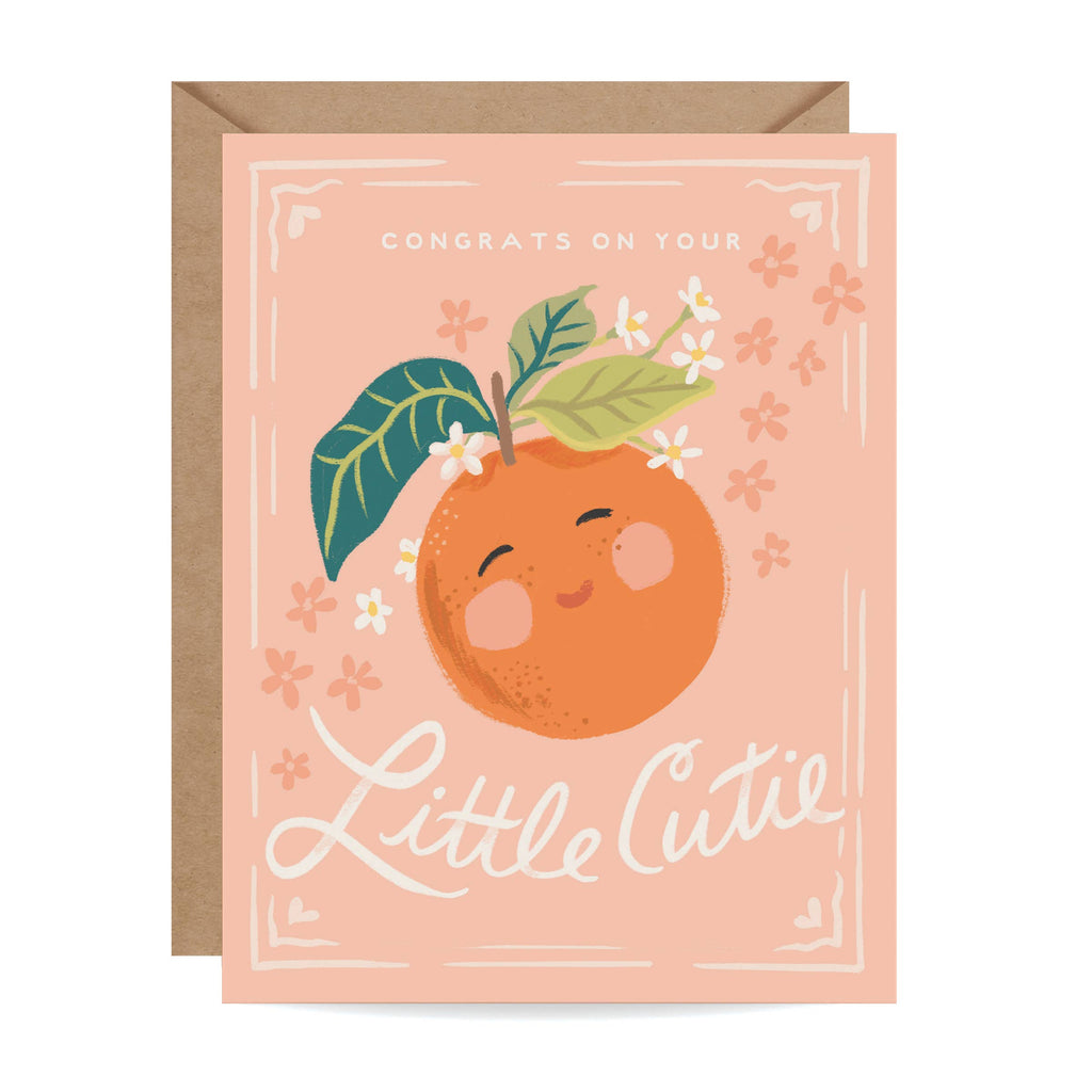 Inklings Paperie - Little Cutie New Baby Card