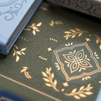 Archer and Olive - Storybook In Vintage Olive Notebook: Blank