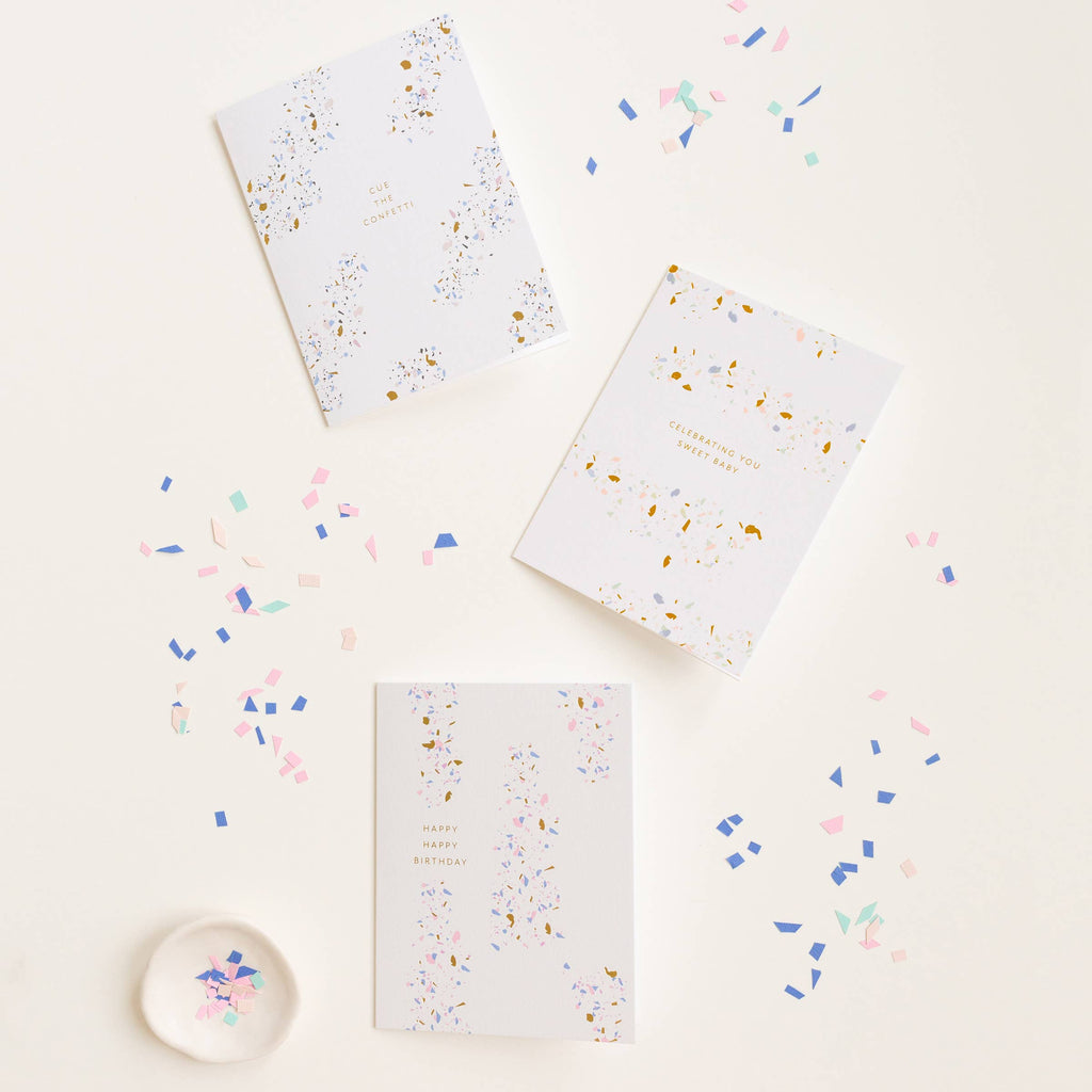 Ramona & Ruth - Baby Confetti Card
