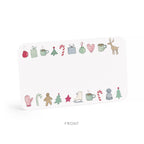 E. Frances Paper - Merry Motif Little Notes® | Winter Holiday mini notes