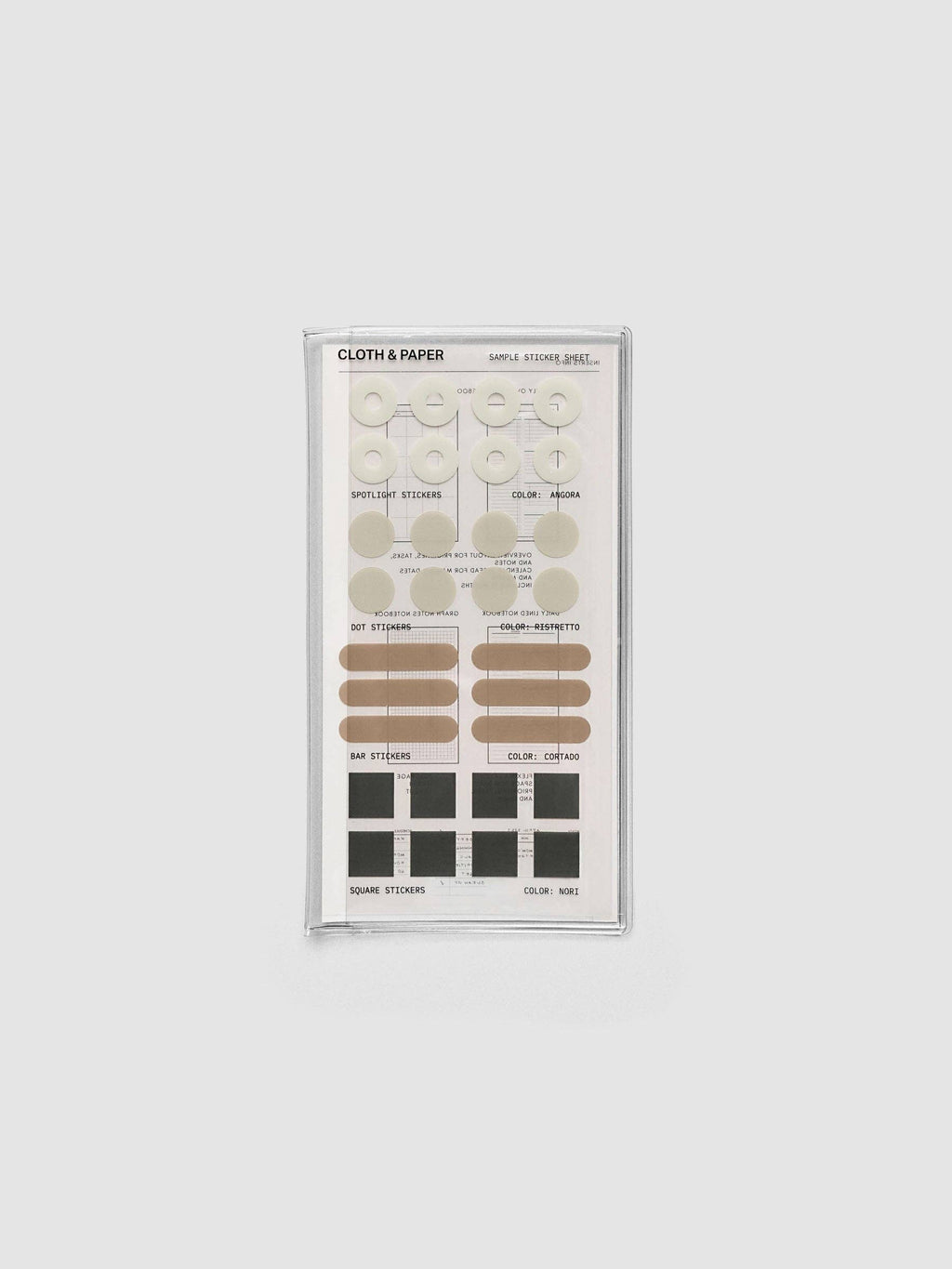 Cloth & Paper - FORMA Travel Notebook Set | Pocket Plus