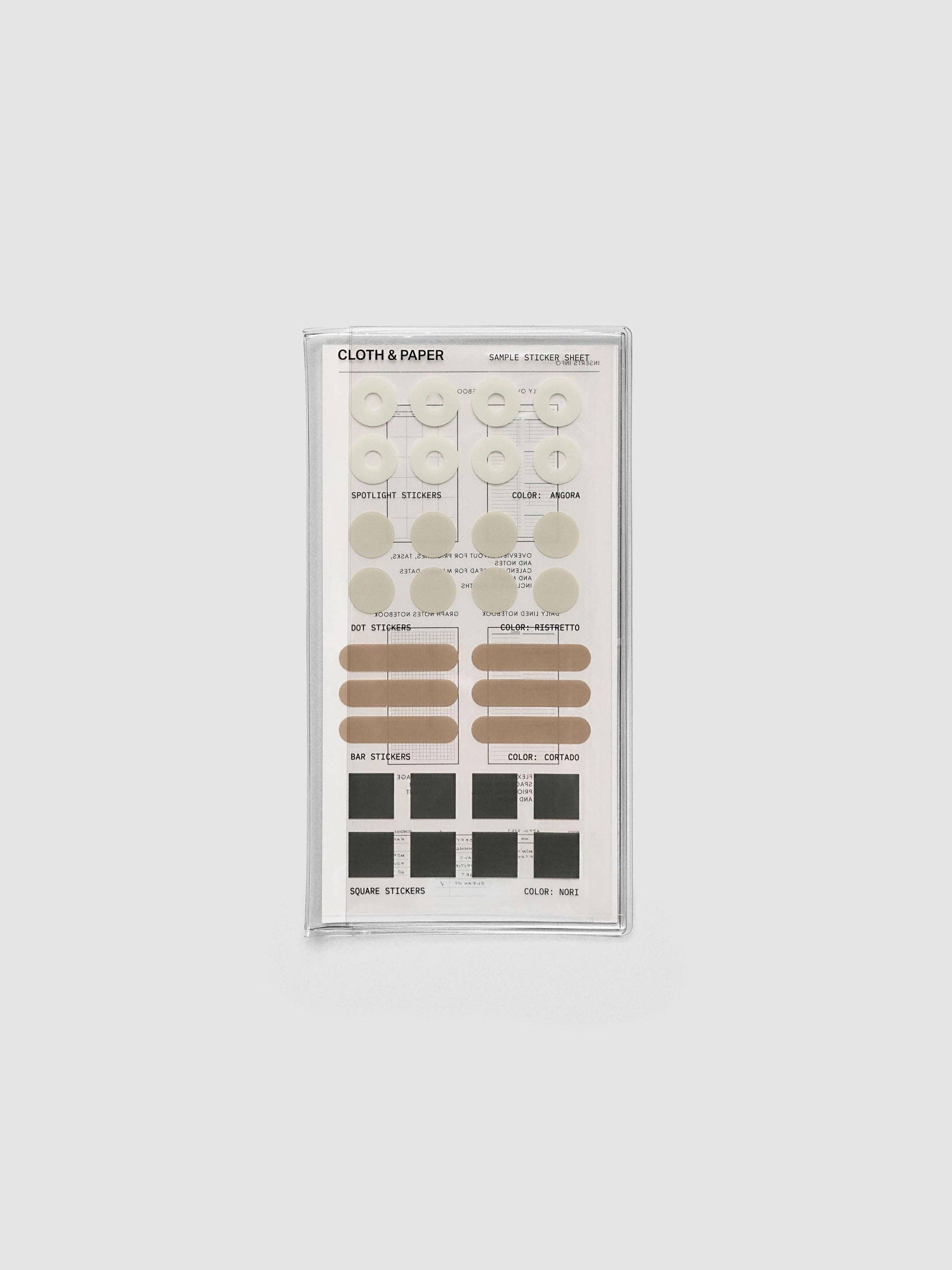 Cloth & Paper - FORMA Travel Notebook Set | Pocket Plus