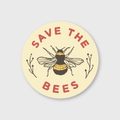 Pike Street Press - Save The Bees Sticker