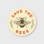 Pike Street Press - Save The Bees Sticker