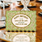 Bad Betty Greeting Co. - Happy Birthday Love of My Life - Funny Card