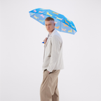 Original Duckhead - Dogs in Blue Dachshund Eco-friendly Duckhead Umbrella