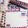ILOOTPAPERIE - Par Pigeon Par Avion Airmail Notepad 50 Sheets