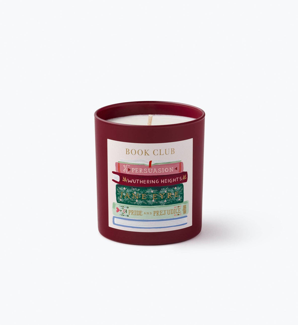 Rifle Paper Co. - Book Club 9.5 oz Glass Candle