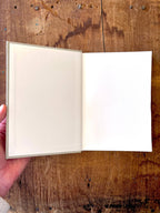 Katharine Watson - Foil Stamped Linen Journal, Blank Burgundy