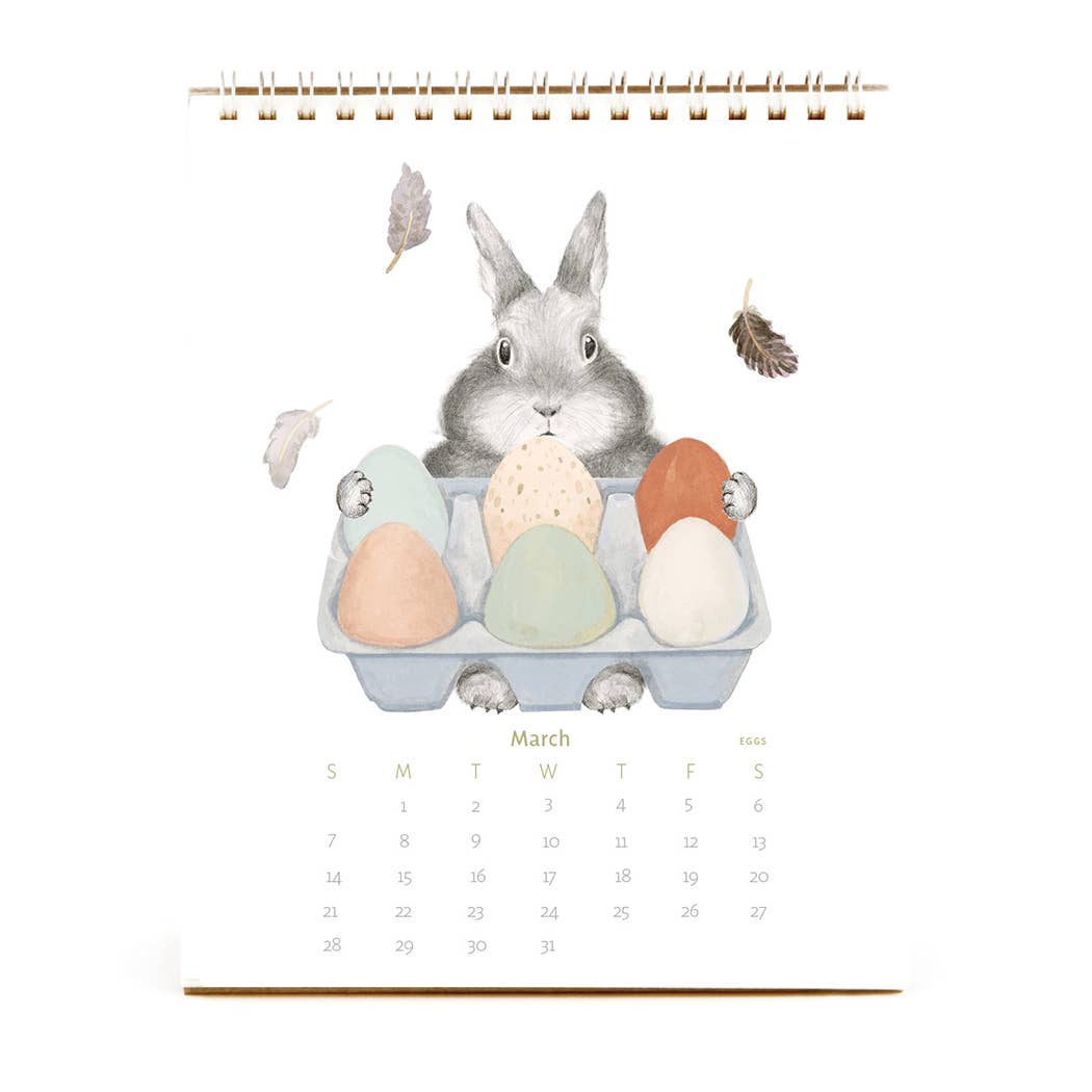 Dear Hancock - The 2027 Bunny Calendar