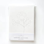 emily lex studio - Garden flowers paintable watercolor notecard set