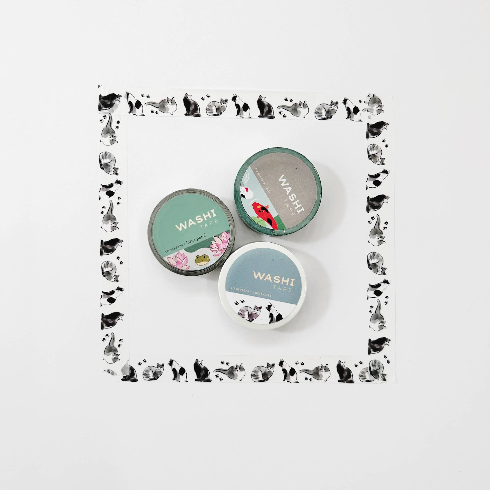 Girl of All Work - Lotus Pond Washi Tape