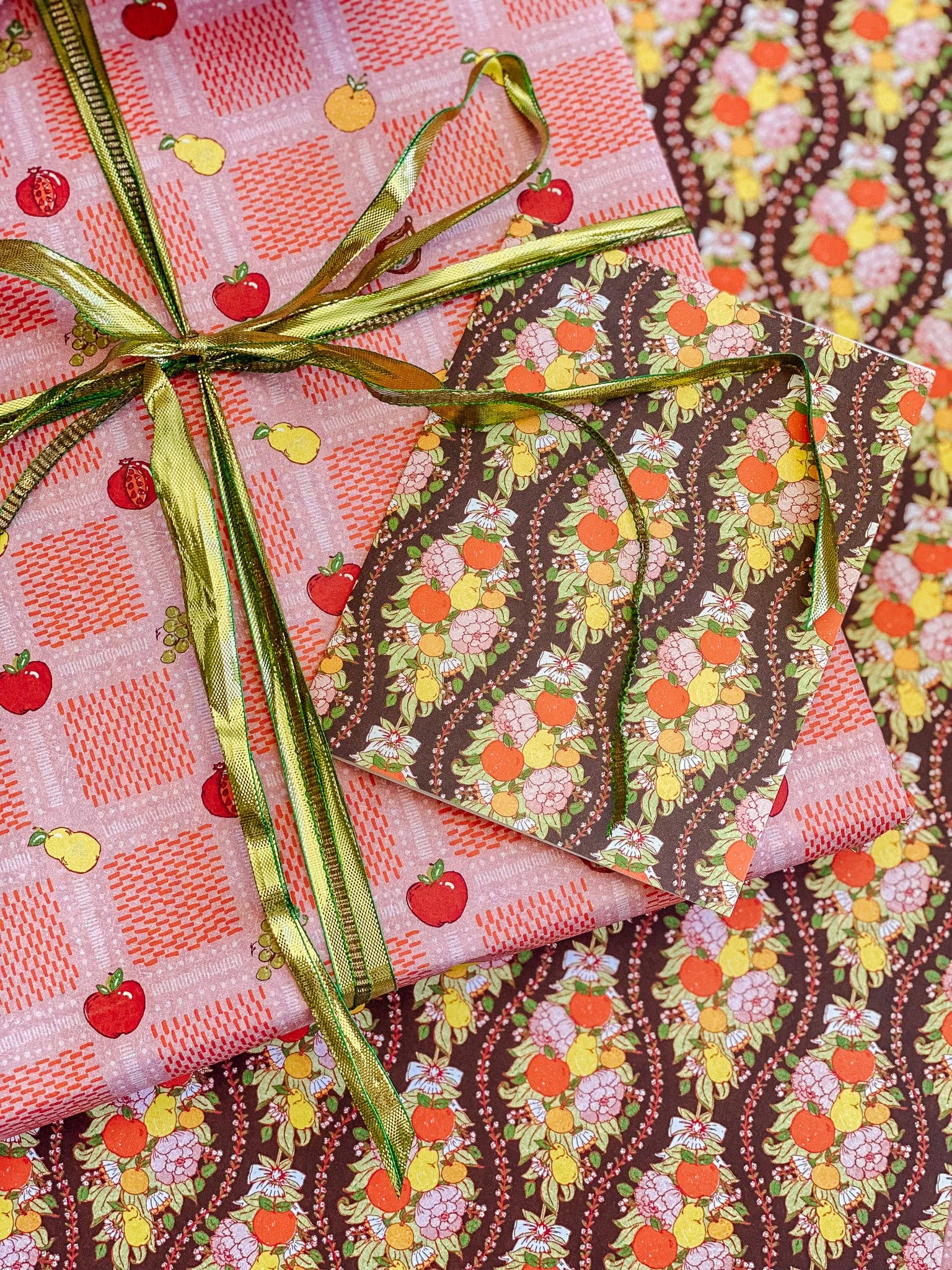 re:mused studio - Orchard Vines A2 Greeting Card