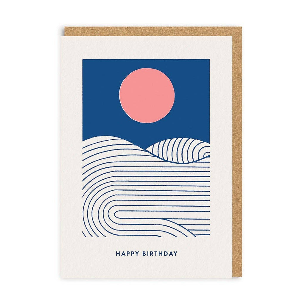 Ohh Deer - Happy Birthday Sun and Sea Greeting Card