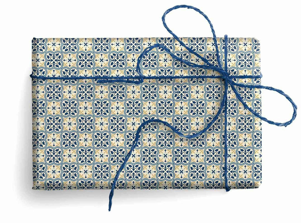 San Lorenzo Design - Florentine  Wrapping Paper, 19.7 x 27.6 in.: Art Deco