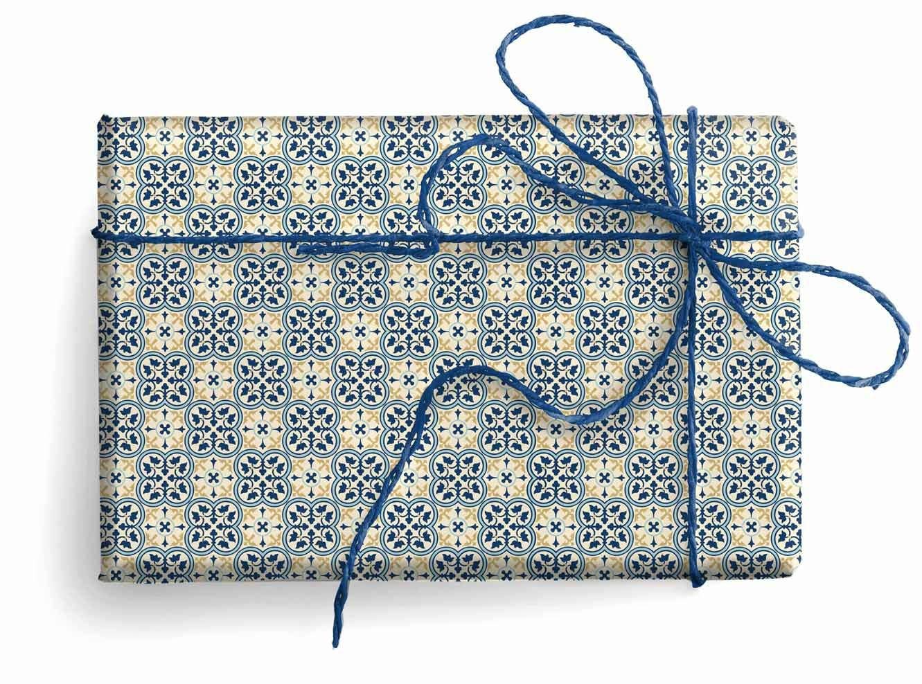 San Lorenzo Design - Florentine  Wrapping Paper, 19.7 x 27.6 in.: Art Deco