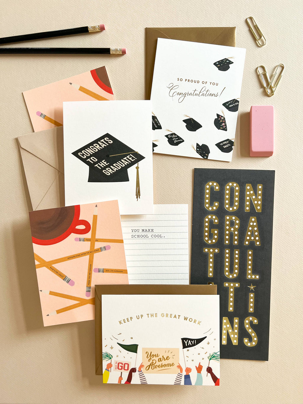 Ginger P. Designs - Graduate Hat Graduation Greeting Card