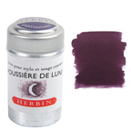 Herbin Fountain Pen Ink Cartridges - Tin of 6: Perle Noir (Black Pearl)