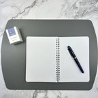 Writing Mat- Italian Repurposed Leather: Congac