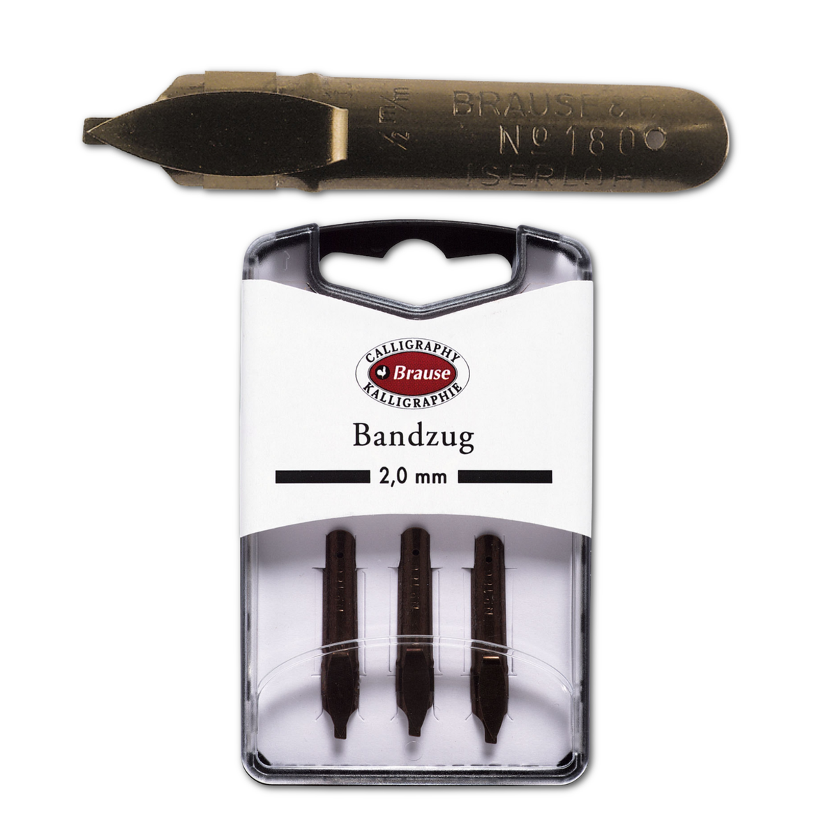 Brause Calligraphy Nib - Bandzug - 7 Sizes: 2.5mm