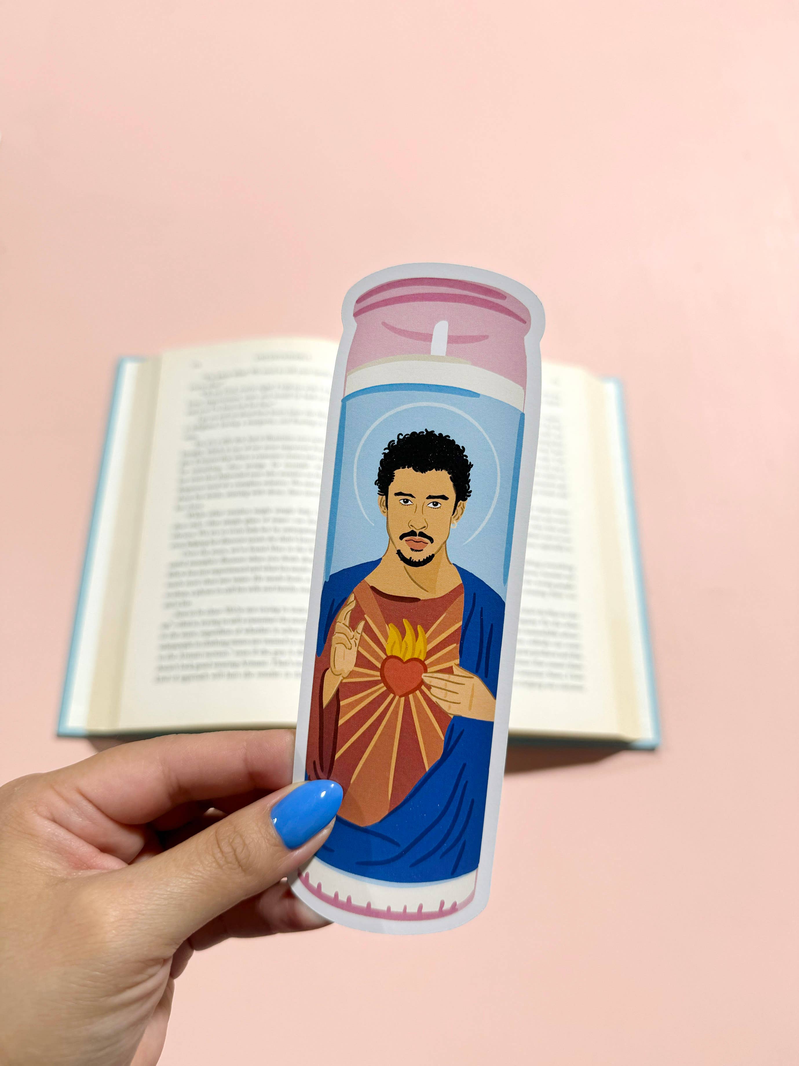 Bloomwolf Studio - Benito Candle Die Cut Bookmark
