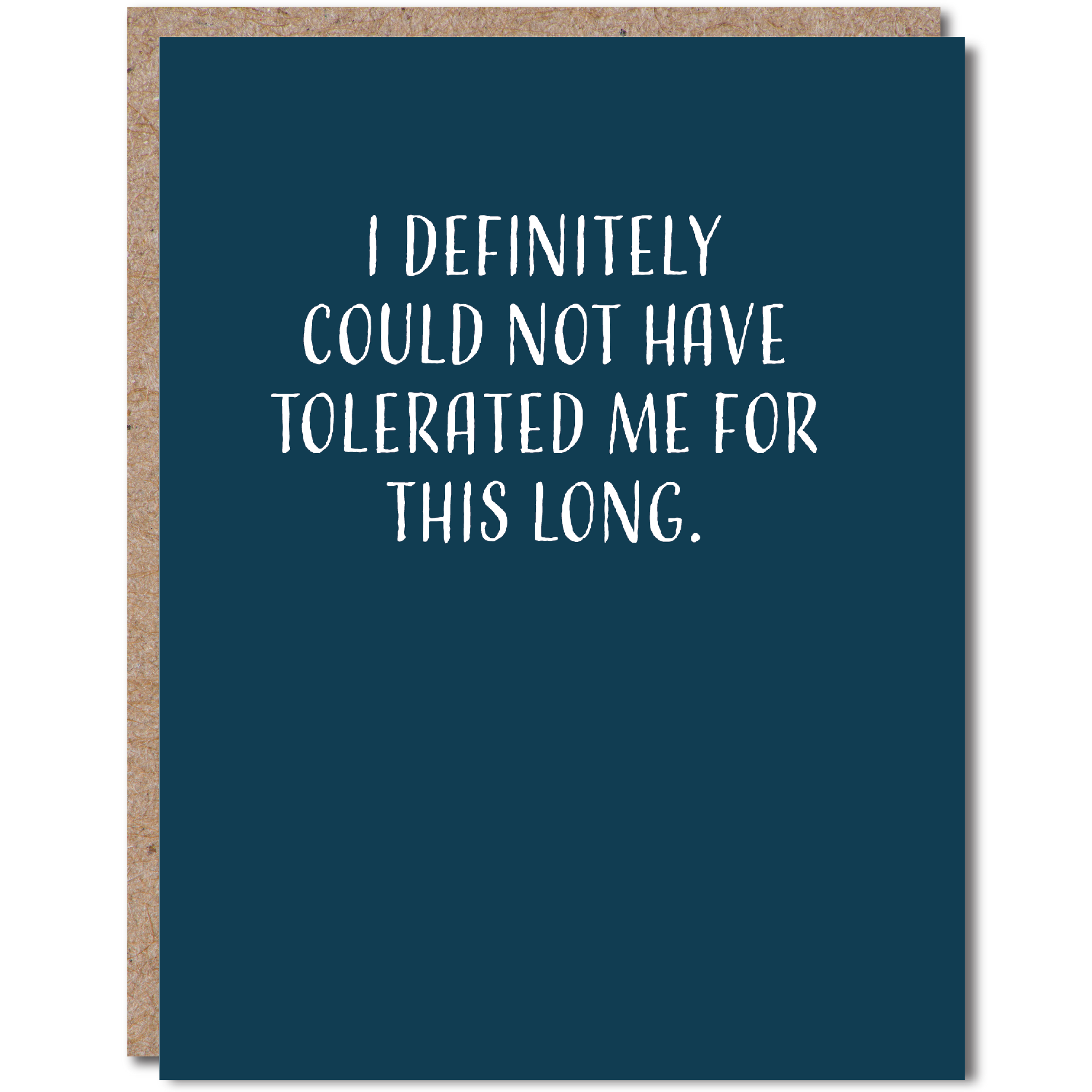 Modern Wit - I Definitely Could Not Have Tolerated Me This Long