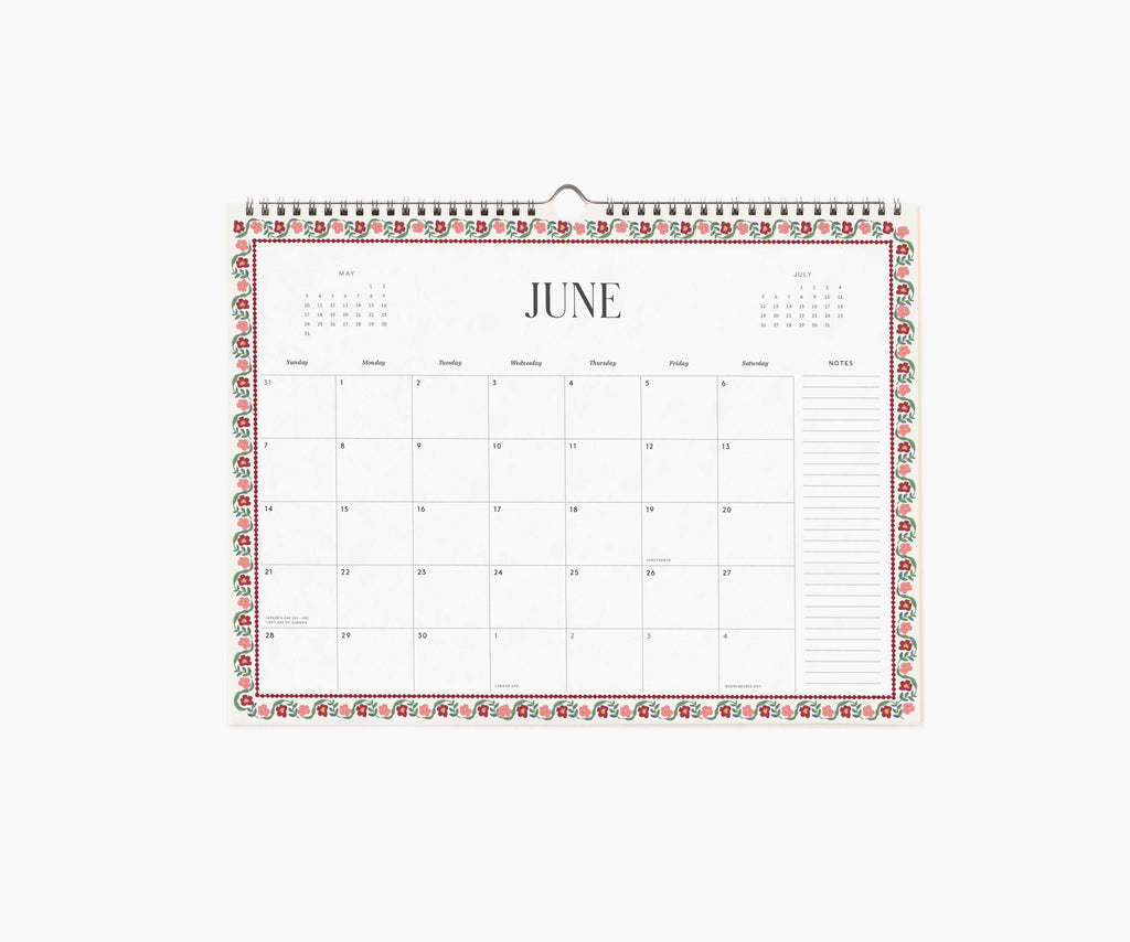 Rifle Paper Co. - 2026 Wildwood Appointment Calendar