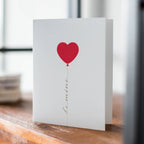 Fine Moments - Be Mine Heart Balloon Valentine’s Day Card