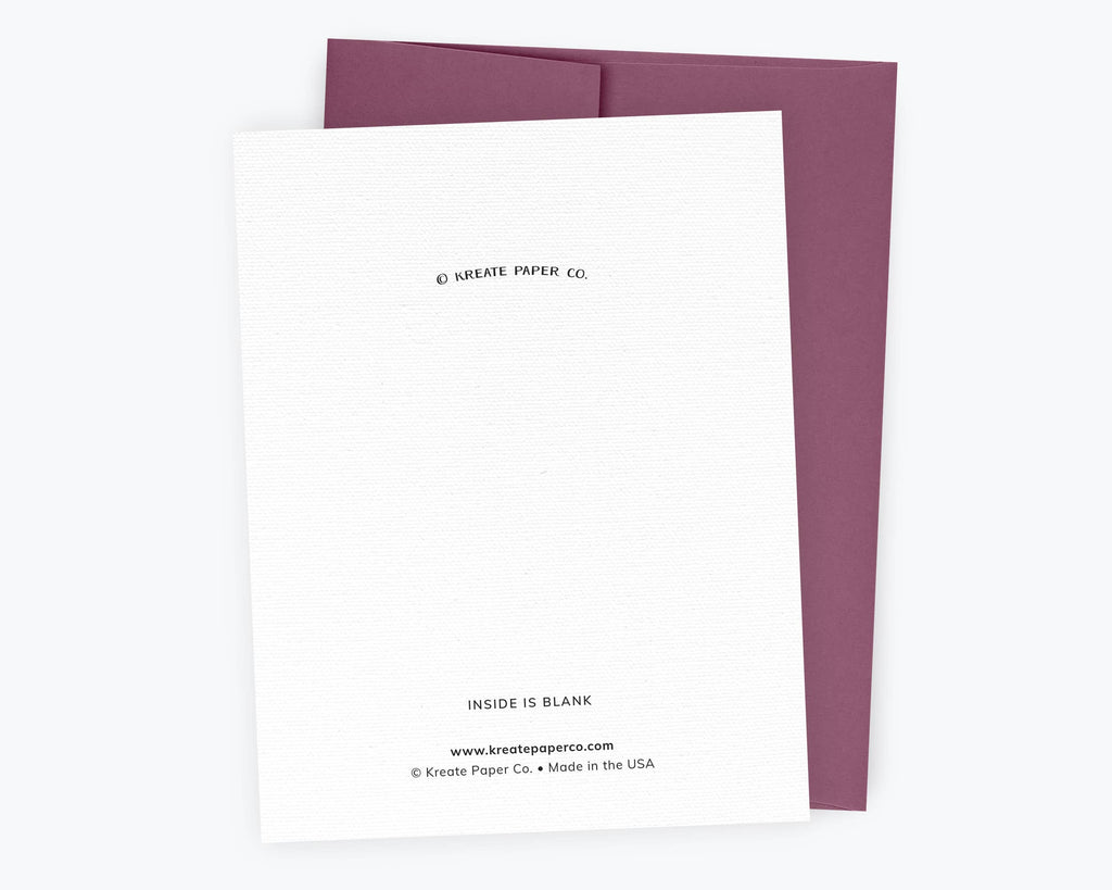 Kreate Paper Co. - Divorce Card - Can't Fix Stupid, Sympathy Greeting Card