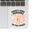 Juju and Moxie - Funny Horror House Halloween High Quality Vinyl Sticker