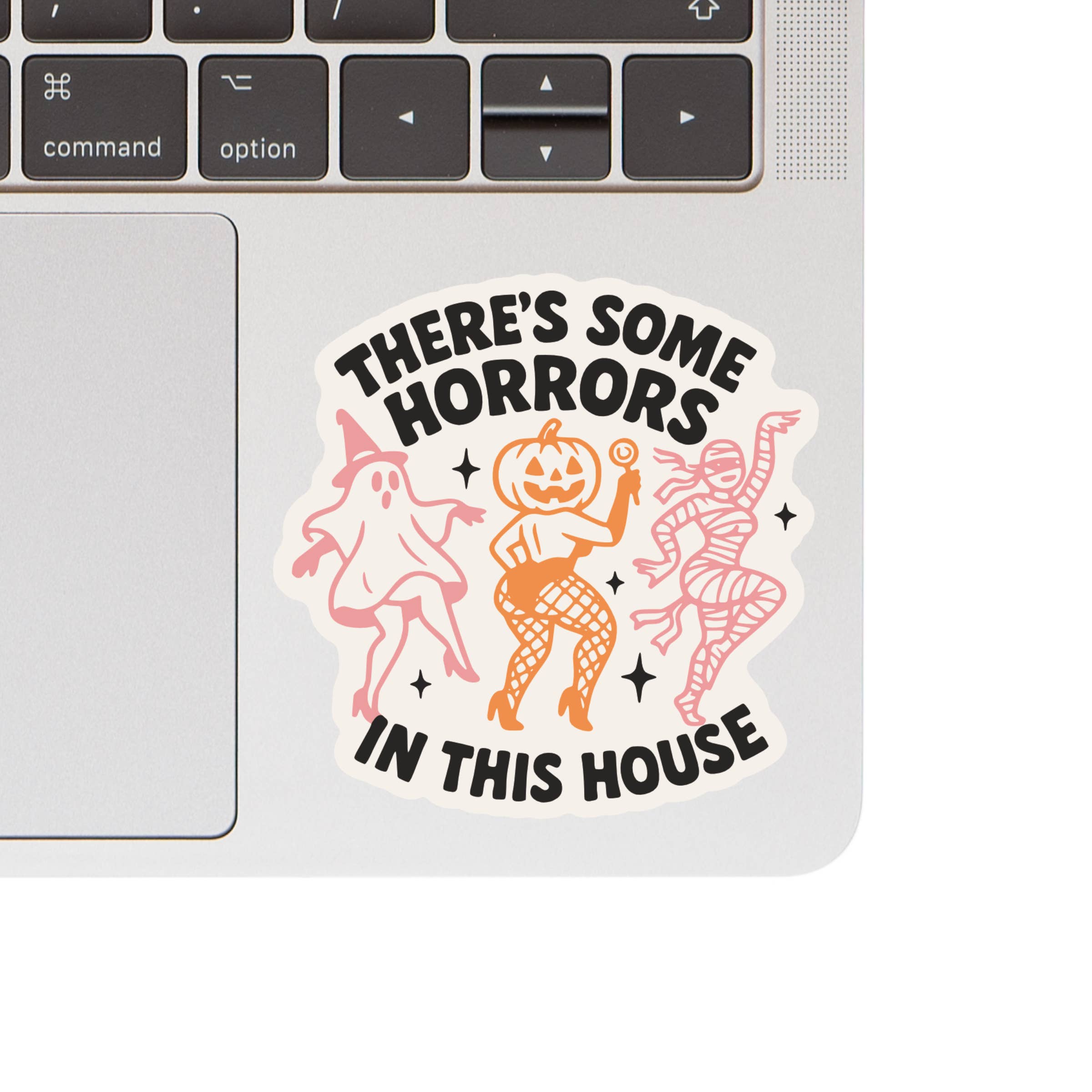 Juju and Moxie - Funny Horror House Halloween High Quality Vinyl Sticker