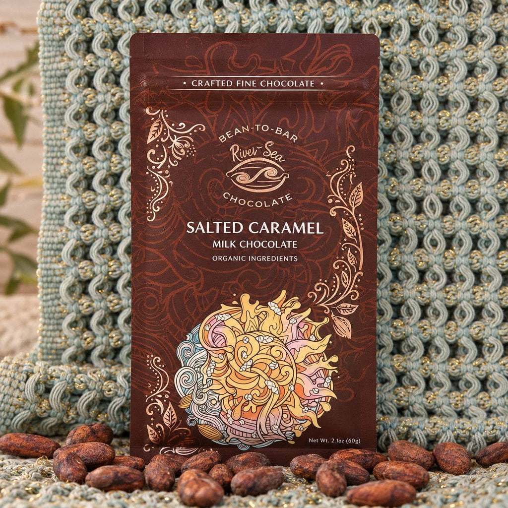 River-Sea Chocolates - Salted Caramel Milk Chocolate