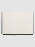 Cloth & Paper - Perfect Bound Notebook | A5: Lined | Ash