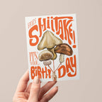 Antiquaria - Holy Shiitake Birthday Greeting Card