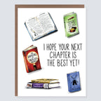 Morgan Swank Studio - Best Chapter Yet Books | Birthday + New Beginnings Card