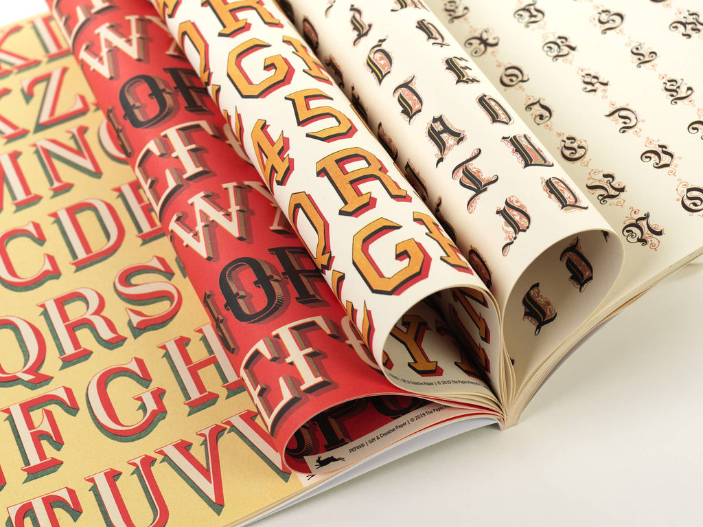 Pepin Press - Alphabets Gift & Creative Paper Book Vol. 88
