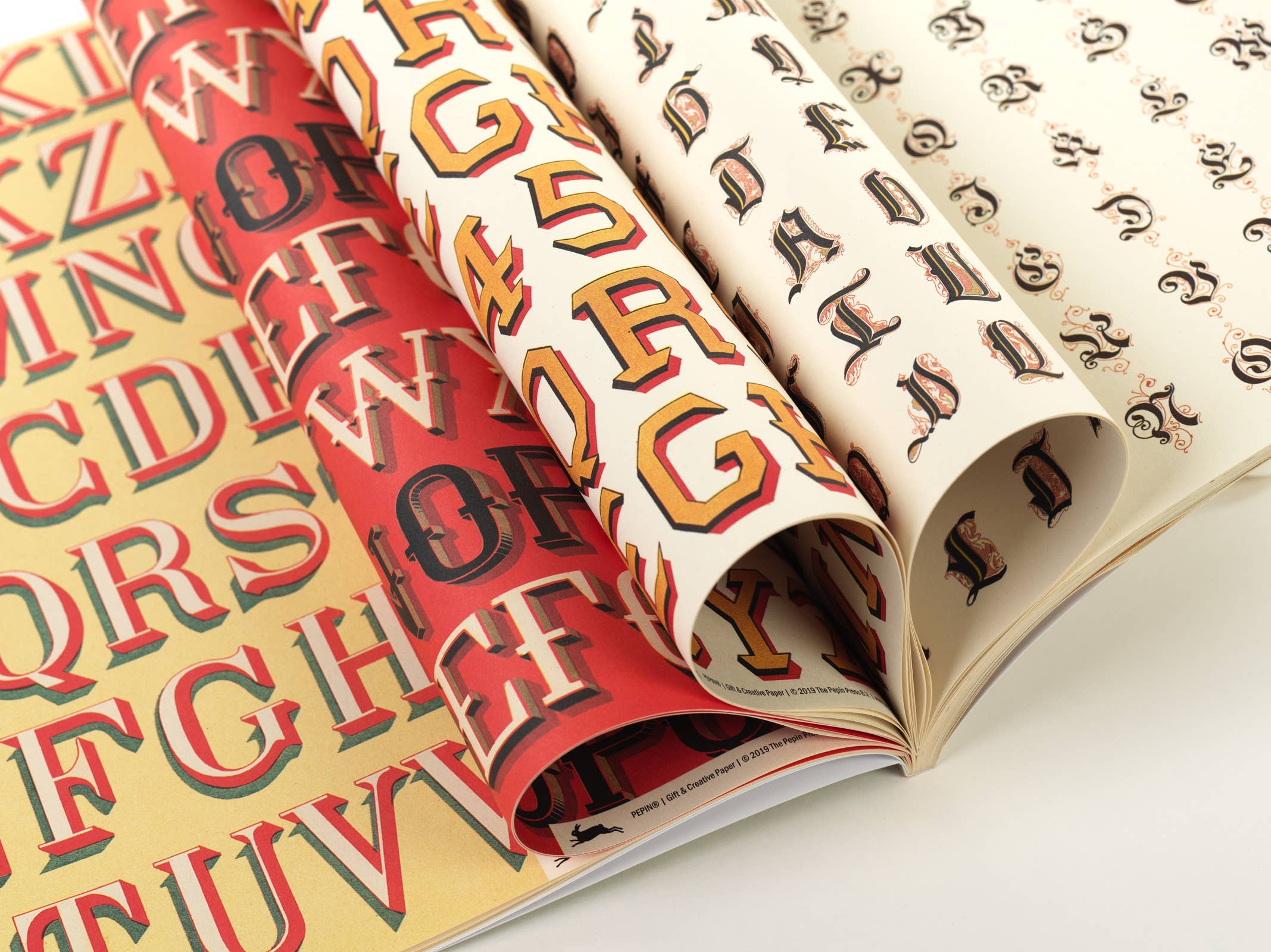 Pepin Press - Alphabets Gift & Creative Paper Book Vol. 88