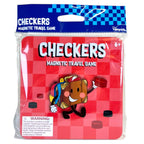 Toysmith - On the Way Games Magnetic Checkers, Travel Game