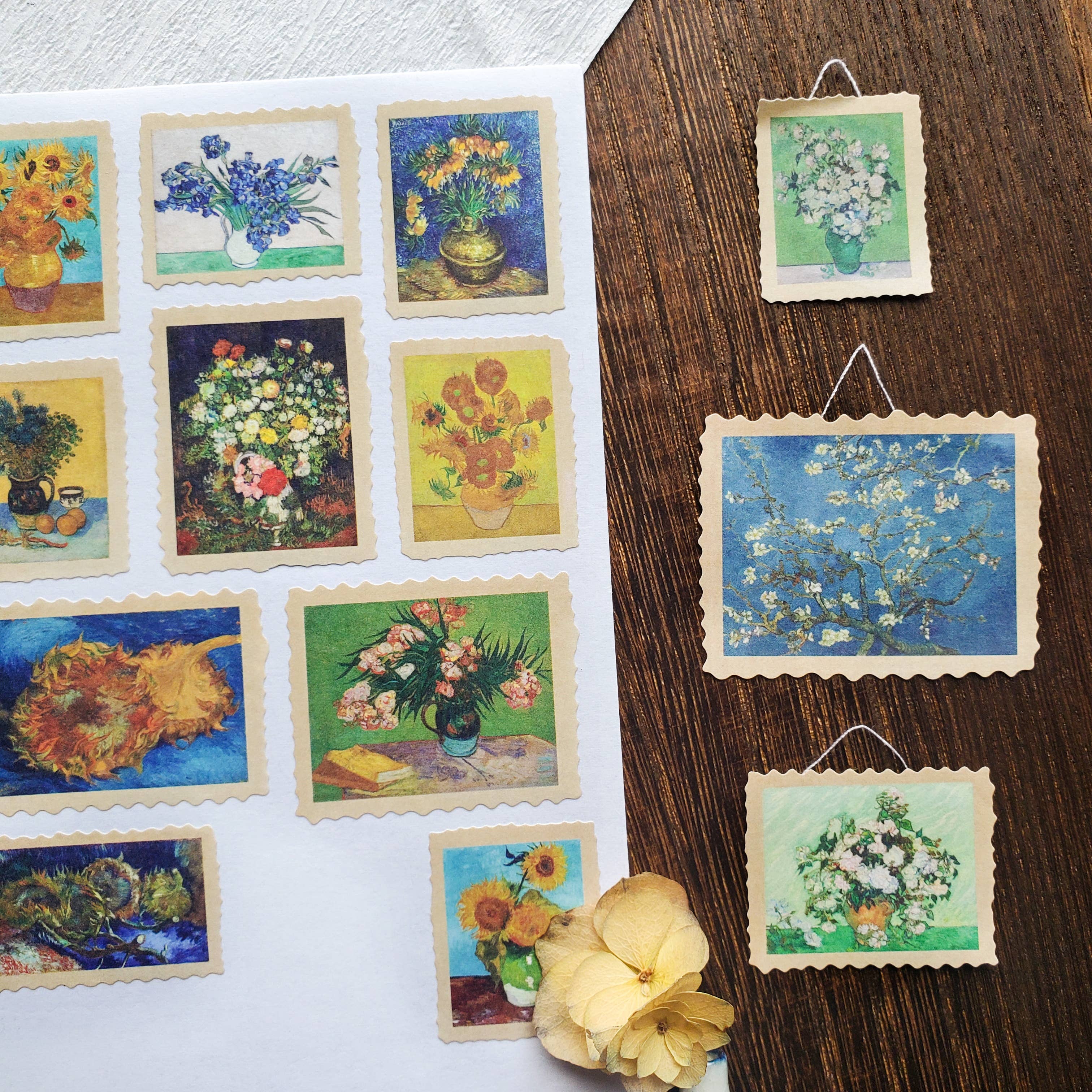 STICKII - Van Gogh's Flowers Sticker Sheet